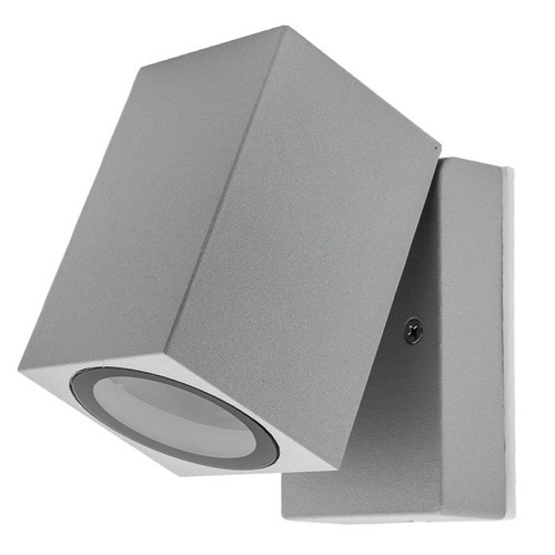 LED nástěnná svítidla Optonica - Nástěnná lampa Silver Body GU10 Socket Aluminium - foto 1