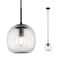 Koupelnová - P 71147 LED závěsné svítidlo Ruya E14 max. 20W sklo/černá mat - PAULMANN