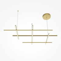 Dekorativní - M MOD278PL-L86G3K Závěsné svítidlo Radiance 3000K 80W 3150lm zlatá hliník teplá bílá - MAYTONI