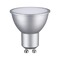 GU10/GZ10 - P 28926 LED reflektor GU10 230V 5,7W 2700K matný chrom - PAULMANN