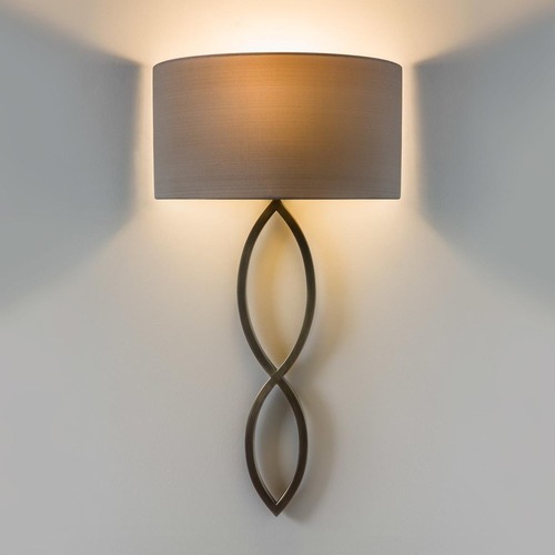 Dekorativní - AST 1349010 Nástěnné svítidlo Caserta 60W E27 bez stínítka bronz - ASTRO Lighting - foto 1