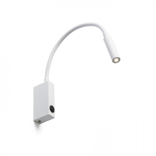 S ramenem - RED R12944X VÝPRODEJ VZORKU - EKE nástěnná bílá 230V LED 3W 60° 3000K - RED - DESIGN RENDL - foto 1