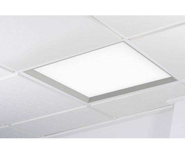 LED panely - KHL K50502.GY.SK.4K.PU WINNER LED panel šedá 4000K nebe PUSH 37W čtverec - KOHL-Lighting - foto 1