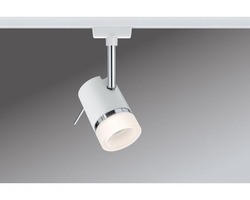 Svítidla - P 95363 URail spot Pipe bílá/chrom max. 10W GU10 - PAULMANN