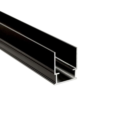 Al profily k zapuštění - IMPR 970800 Deko-Light Combo montážní profil do betonu 2 m, černá - LIGHT IMPRESSIONS - foto 1