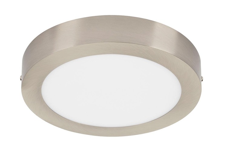 Kruhová - TF 309502TF TELEFUNKEN Smart LED přisazené svítidlo, pr. 22,5 cm, 18 W, matný nikl 309502TF - foto 1