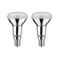 E14 - P 29049 Standard 230V LED reflektor R50 E14 2ks-sada 2x5W 2700K stříbrná - PAULMANN