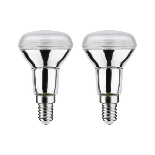 E14 - P 29049 Standard 230V LED reflektor R50 E14 2ks-sada 2x5W 2700K stříbrná - PAULMANN - foto 1
