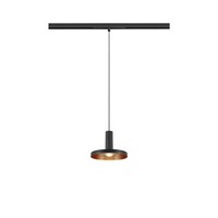 Lištové Magnetic SLV - LA 1010803 LALU® SET 48V závěsné svítidlo, LED základna, TETRA 14, DALI, délka závěsu 200 cm, 2700/3000K, 40°, černá - BIG WHITE (SLV)