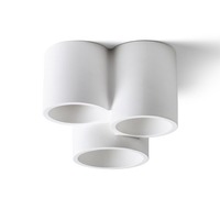 Sádrová - RED R13789 GINA III stropní sádrová 230V LED GU10 3x5W - RED - DESIGN RENDL