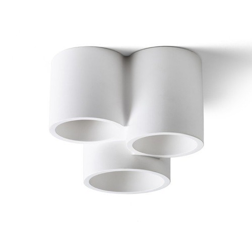 Sádrová - RED R13789 GINA III stropní sádrová 230V LED GU10 3x5W - RED - DESIGN RENDL - foto 1