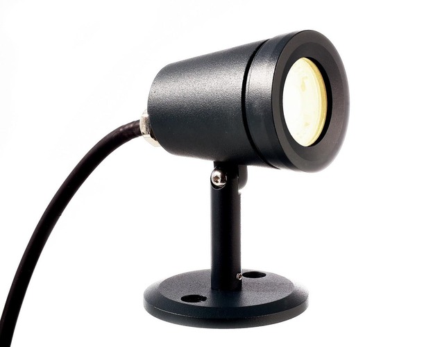 Reflektory - IMPR 732134 Deko-Light podlahové a nástěnné a stropní svítidlo Colt COB RGBWW 24V DC 3,20 W 2700 K 92 lm 65 černošedá RAL 7021 - LIGHT IMPRESSIONS - foto 1