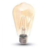 E27 - V-TAC SKU 1968 LED žárovka Filament 8W 700lm E27 VT-1968 2200K