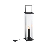 Dekorační - P 94317 Plug &amp; Shine lucerna klasická IP44 2W 24V antracit 56cm E14 - PAULMANN