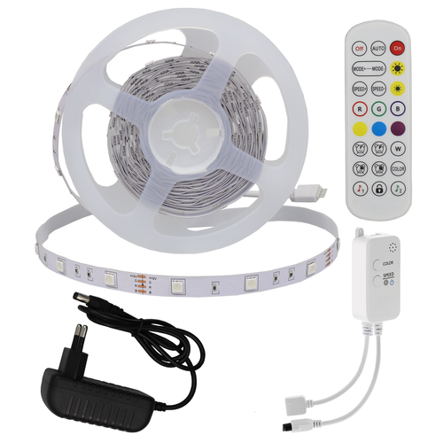 Sady LED pásků - Adaptér LED pásku + Bluetooth Music + Remote 30 LED diod - foto 1