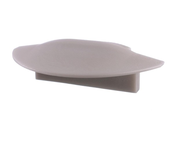 Krytky pro Al profily - IMPR 978611 Koncovka F-ET-01-15 šedá 30 mm 2 ks - LIGHT IMPRESSIONS - foto 1