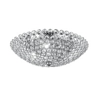 Dekorativní - FAN I-PLANET/PL32 LED stropní svítidlo Planet, chrom, 4 x G9, 32 x 32 x 11 cm - FANEUROPE
