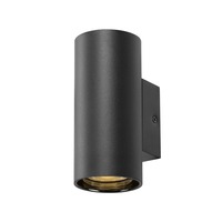 Bodová - LA 1006441 ASTO TUBE nástěnné přisazené svítidlo, válcové, max. 1x 10 W, černé - BIG WHITE (SLV)