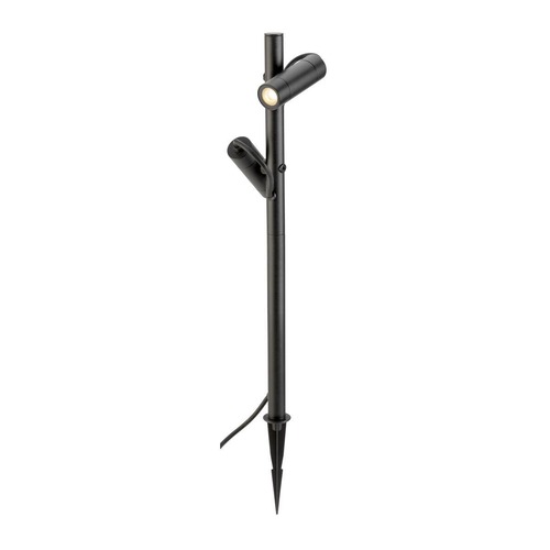 Zápichy - LA 1007869 HELIA SLIM Pole double LED, venkovní stojací lampa, černá IP65 3000K - BIG WHITE (SLV) - foto 1