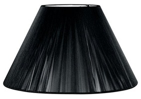 Stínidla, kryty, clony - FAN I-PRLMG-SINFONIA-NER Stínidlo PARALUME SINFONIA BIG, černá, pro E27, 35 x 35 x 20 cm - FANEUROPE