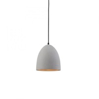 Dekorativní - PN 2231-22 ETON Závěsné svítidlo, barva betonu, E27, stínidlo, do interiéru, IP20 - PAUL NEUHAUS