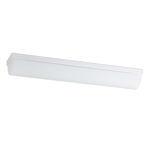 Podélná - OS SYL51421 SYLVIA 1 X4 stropní/nástěnné skleněné svítidlo bílá IP44 3000 K 18W LED - OSMONT - foto 1