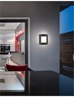 Nástěnná - NV 713514 Venkovní nástěnné svítidlo ZENITH tmavě šedý hliník bílý akrylový difuzor E27 1x12W 220-240V bez žárovky IP44 - NOVA LUCE