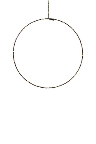 Interiérové dekorace - MAR 705828 Alpha černá závěsná dekorace 30 cm - Markslöjd - foto 1