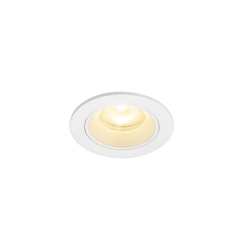 Kruhová - LA 1009305 NUMINOS® XS Stropní vestavné svítidlo, 3000 K, 55°, IP20, kulaté, bílé - BIG WHITE (SLV) - foto 1