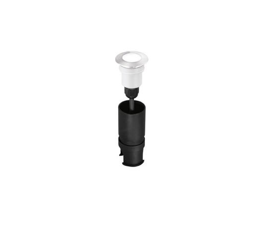 Zapuštěná - FAN LED-IMPACT24V-R1M Pochozí venkovní LED svítidlo IMPACT DC24V kulaté nikl, hliník, 2 W, 170 lm, 4000 K, IP67, 4,5 x 4,5 x 5,7 cm - FANEUROPE - foto 1