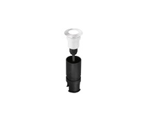 Zapuštěná - FAN LED-IMPACT24V-R1M Pochozí venkovní LED svítidlo IMPACT DC24V kulaté nikl, hliník, 2 W, 170 lm, 4000 K, IP67, 4,5 x 4,5 x 5,7 cm - FANEUROPE