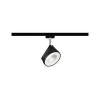 Svítidla - P 96942 URail LED-spot Arena 15 W černá mat/chrom 4000K kov/umělá hmota stmívatelné - PAULMANN