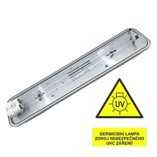 Germicidní - NBB 910320320 NBB VICTORIA IP20 GERMICID UVC 254 nm 1x36W (kompletní zářič UV-C) - foto 1