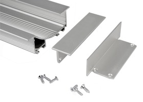 Krytky pro Al profily - IMPR 978252 Deko-Light koncovka P-EL-02-12 sada 2 ks - LIGHT IMPRESSIONS