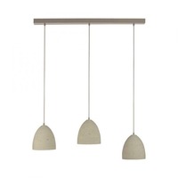 Vícečetná - LD 12541-42 Kolekce Schöner Wohnen závěsné svítidlo TRAVENTA, písková barva, 3-ramenné - JUST LIGHT