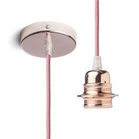 Sestavte si sami - RED R11906 ELISA závěsná sada MZ+ČE/BK+MO   230V E27 28W - RED - DESIGN RENDL