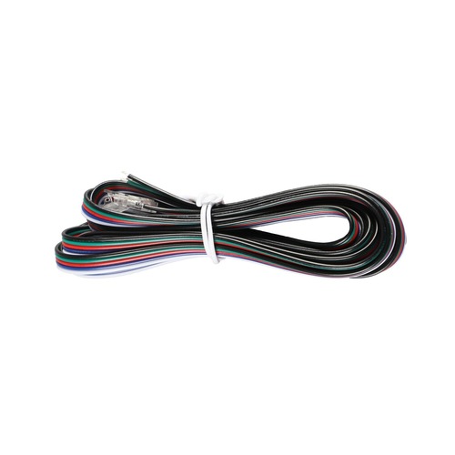 Příslušenství pro LED pásky - SLC S90030 Napájecí kabel pro LED pásek COB s 200 cm kabelem IP20 5pin RGBW 12mm PCB 2x - TLG - foto 1