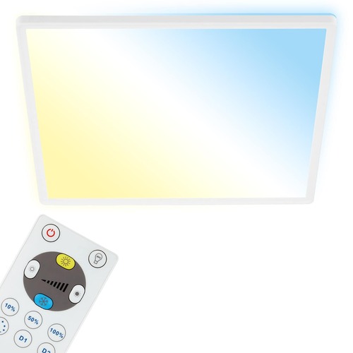 Hranatá - BRILO 7082-016 Slim CCT svítidlo LED panel, 42 cm, 22 W, bílé - BRILO - foto 1