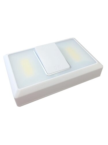 Přisazená - CEN ITO-030040 LED SVÍTIDLO ITALO MINI na baterie 4x1,5V AAA s magnetem 3W 4000K 200Lm IP20 114x76x20mm - CENTURY - foto 1