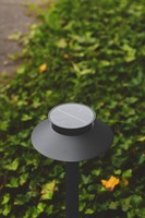 Solární - NOR 2418098003 Justina Solar venkovní sloupkové solární svítidlo černá - NORDLUX