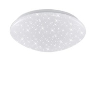 Kruhová - BRI 3360-016 LED stropní svítidlo hvězdné nebe, pr. 28 cm, 12 W, bílé - BRILONER