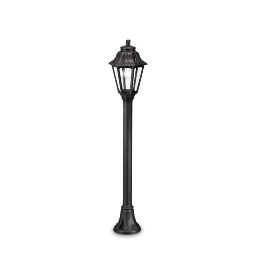 Sloupková - ILUX 101514  Venkovní sloupek Ideal Lux Anna PT1 small nero 101514 bílý IP44   - IDEALLUX - foto 1