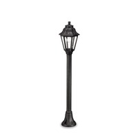 Sloupková - ILUX 101514  Venkovní sloupek Ideal Lux Anna PT1 small nero 101514 bílý IP44   - IDEALLUX