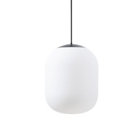 Koule - OS TAN62802 TANIA P2 HP závěsné skleněné svítidlo černá / bílá IP40 4000 K 59W LED - OSMONT