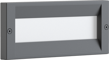 LED nástěnné svítidla - Nástěnná svítidla Hliníková průhledná PC E27 Socket IP54