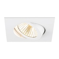 Hranatá - LA 1007437 NEW TRIA® UNIVERSAL 68 stropní vestavné svítidlo, 2500/3000/4000K, 38°, IP 20, čtvercové, bílá - BIG WHITE (SLV)