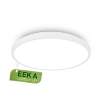 Kruhová - BRILO 3935016 Kaida stropní svítidlo pr.33 cm - 12,7W, 2900lm, LED, energetická třída A, neutrální bílá, bílé - BRILO