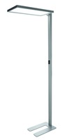 Stojací lampy - IMPR 343030 Deko-Light stojací svítidlo Office One 80W 4000K 6500lm hlliník RAL 9006 - LIGHT IMPRESSIONS