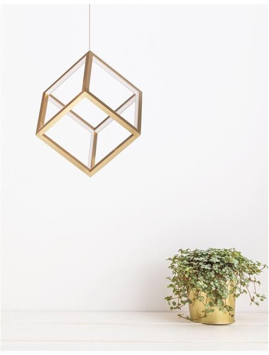 Dekorativní - NV 9818252 Závěsné svítidlo GABBIA zlatý hliník a silikon LED 45W 230V 3000K IP20 stmívatelné - NOVA LUCE - foto 1