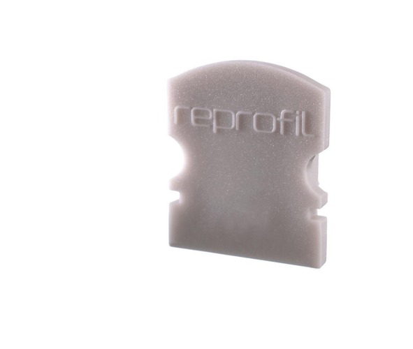 Krytky pro Al profily - IMPR 978541 Koncovka F-AU-02-08 šedá 14 mm 2 ks - LIGHT IMPRESSIONS - foto 1